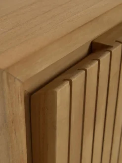 Mueble bajo lavabo de madera de teca Taciana, 60 cm