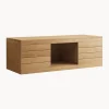 Mueble bajo lavabo de madera de teca Yenit