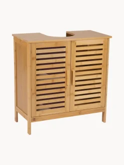Mueble de baño de madera de bambú Merhaba, 60 cm