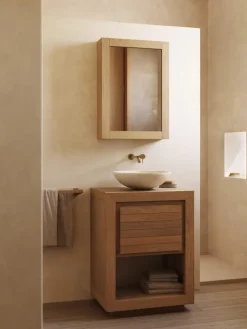 Mueble de baño de pared con espejo Plubia