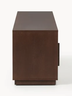 Mueble TV de madera con frente tapizado Wisp