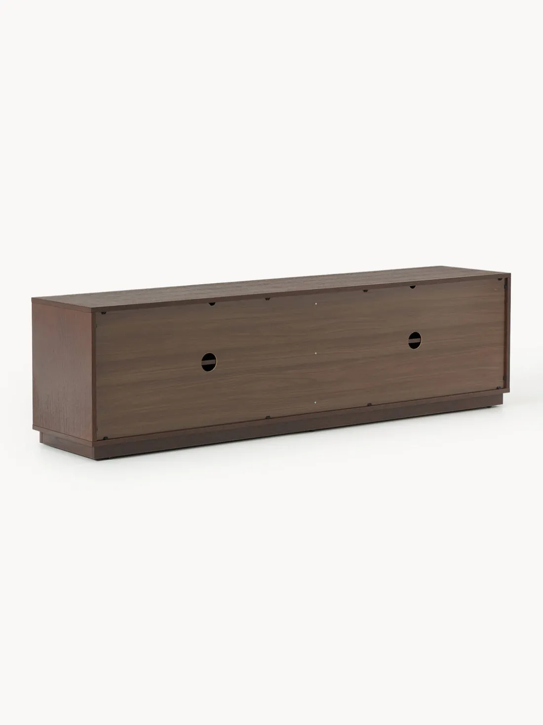 Mueble TV de madera con frente tapizado Wisp
