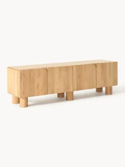 Mueble TV de madera de roble Cadi