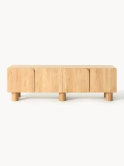 Mueble TV de madera de roble Cadi