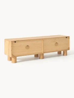 Mueble TV de madera de roble Cadi
