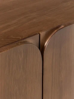 Mueble TV de madera de roble Cadi