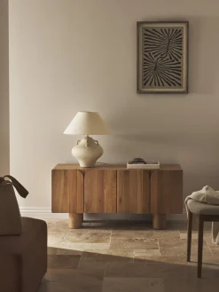 Mueble TV de madera de roble Cadi