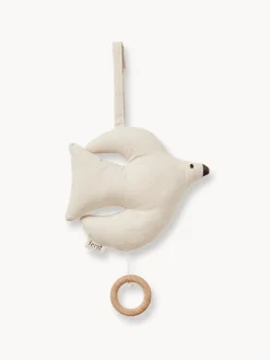 Móvil de música de algodón ecológico Swif Bird