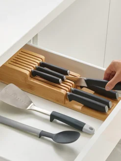 Organizador de cuchillos de bambú DrawerStore
