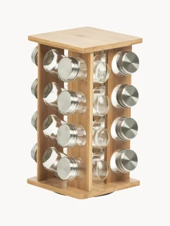 Organizador de especias de bambú Dahle, 17 pzas.