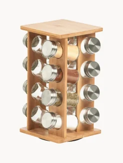 Organizador de especias de bambú Dahle, 17 pzas.