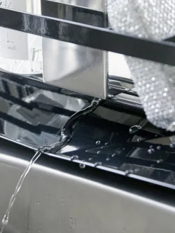 Organizador lavavajillas de metal Tower