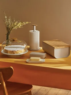 Panera con tapadera de bambú Mattina