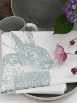 Paño de cocina artesanal Wildkaninchen