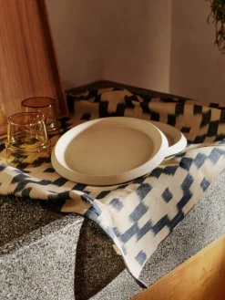 Paño de cocina de algodón artesanal Ikat