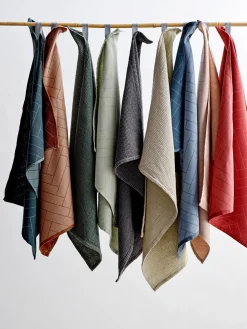 Paños de cocina de algodón Tiles, 2 uds.