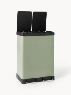 Papelera con pedal Rafa, 2x30 L