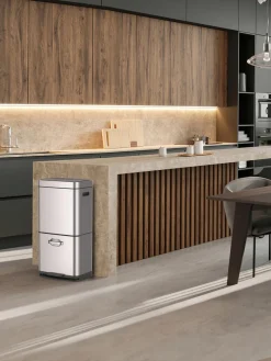 Papelera con sensor Himalaya, 35 L + 25 L