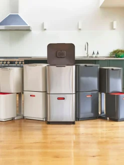 Papelera reciclaje Totem, 2x30 L