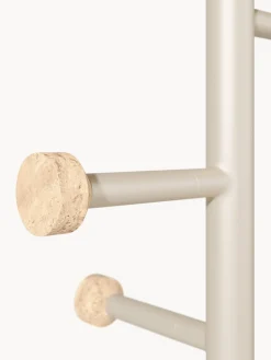 Perchero con base de travertino Disa