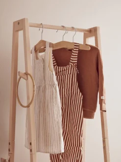 Perchero infantil de madera de haya Saga