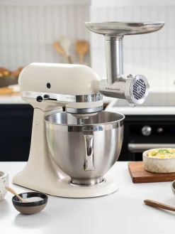 Picadora de metal con embutidora Kitchenaid
