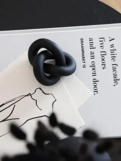 Pieza decorativa artesanal Knot, 6 cm