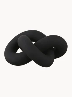 Pieza decorativa artesanal Knot, 6 cm