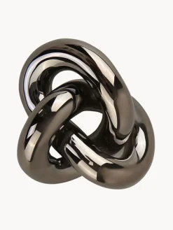 Pieza decorativa artesanal Knot, 6 cm
