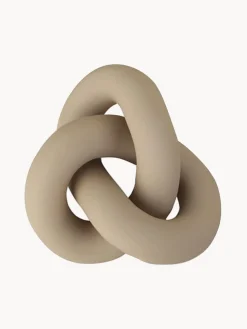 Pieza decorativa artesanal Knot, 6 cm