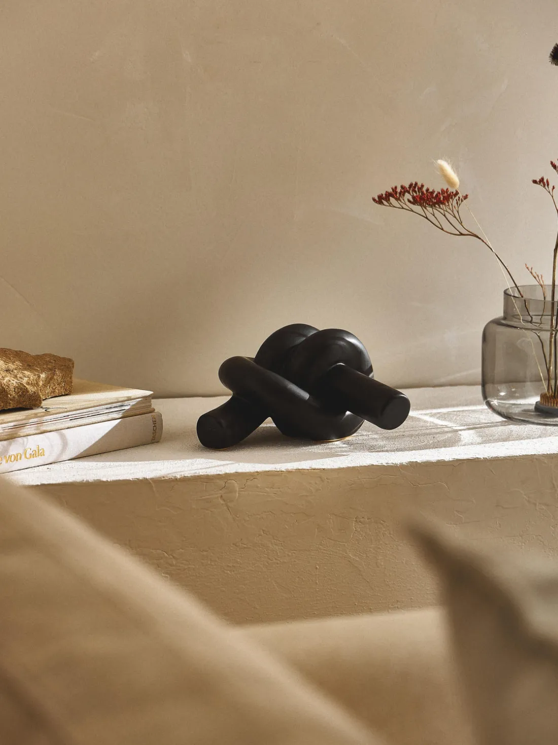 Pieza decorativa artesanal Nodo