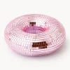 Pieza decorativa brillante Disco Donut