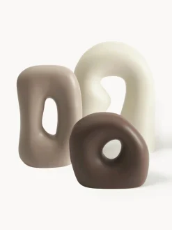 Piezas decorativas de gres Alenda, 3 uds.