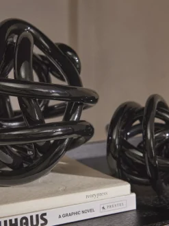 Piezas decorativas de vidrio Nola, 2 uds.