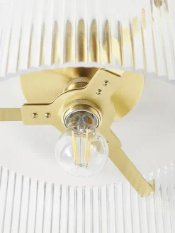 Plafón de vidrio acanalado Emmi