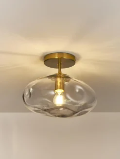 Plafón de vidrio Amora