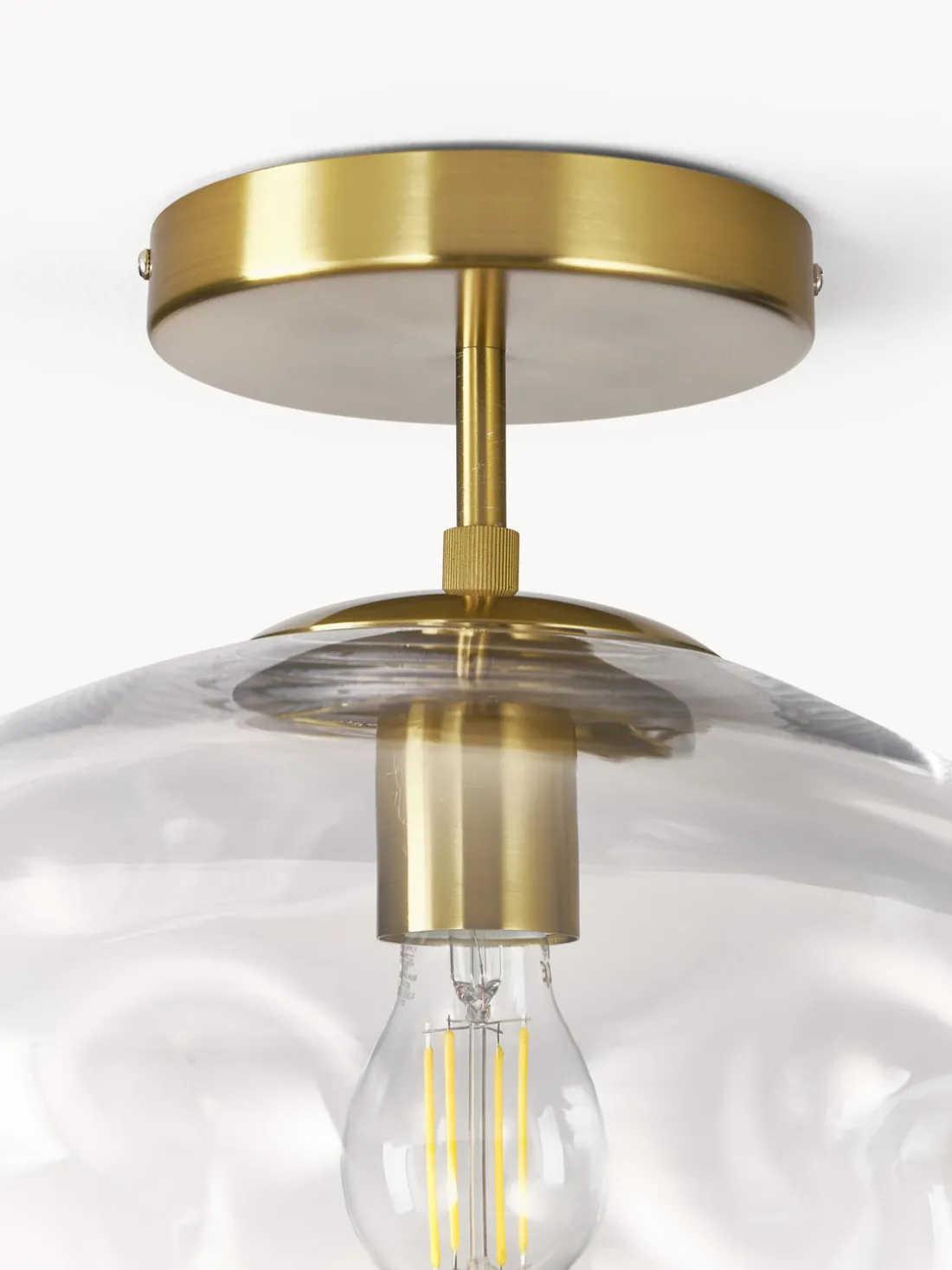 Plafón de vidrio Amora