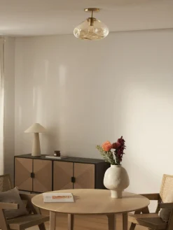 Plafón de vidrio Amora