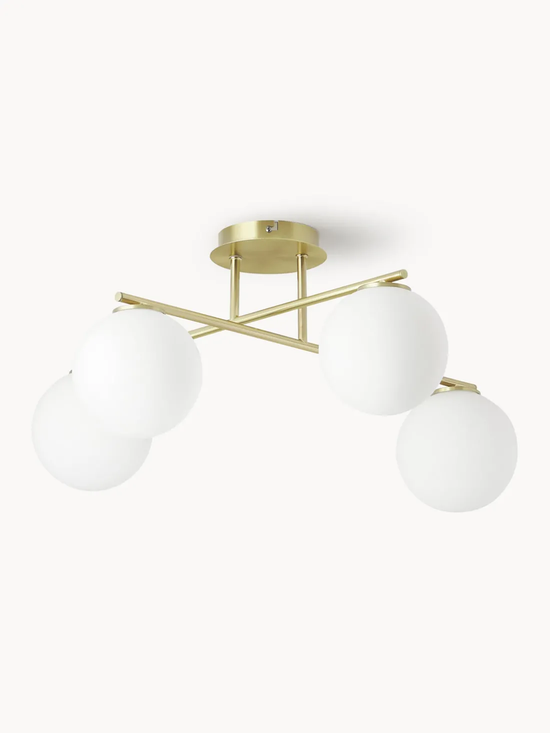 Plafón de vidrio opalino Atlanta