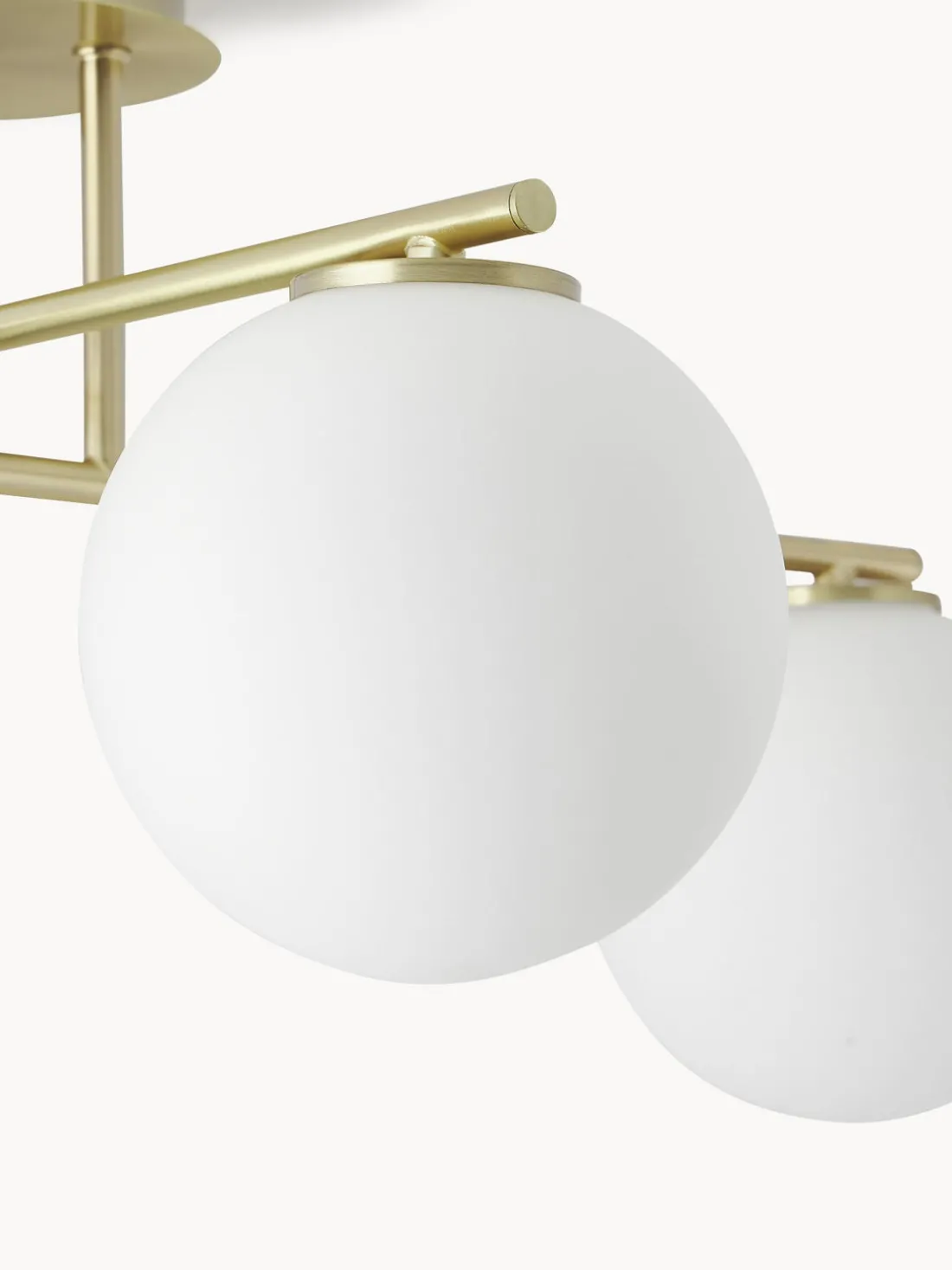 Plafón de vidrio opalino Atlanta