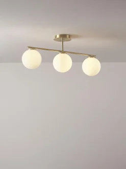 Plafón de vidrio opalino Atlanta