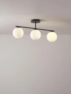 Plafón de vidrio opalino Atlanta