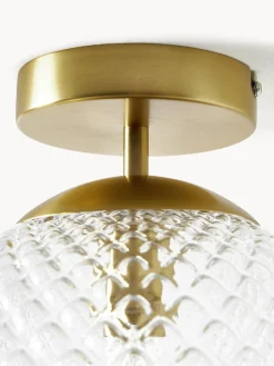 Plafón pequeño de vidrio Lorna