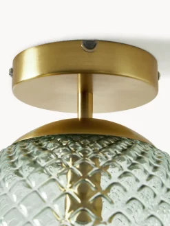 Plafón pequeño de vidrio Lorna