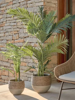 Planta artificial en macetero Palme