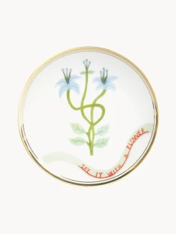 Plato artesanal de porcelana Alpine