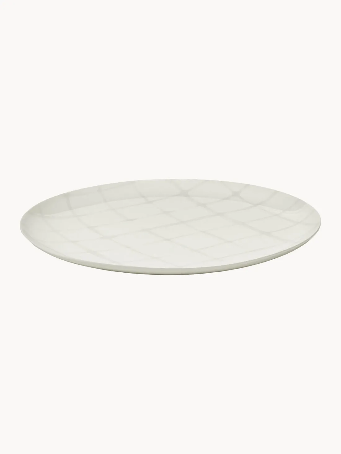 Plato de porcelana con esmalte reactivo Zuma, 2 uds.