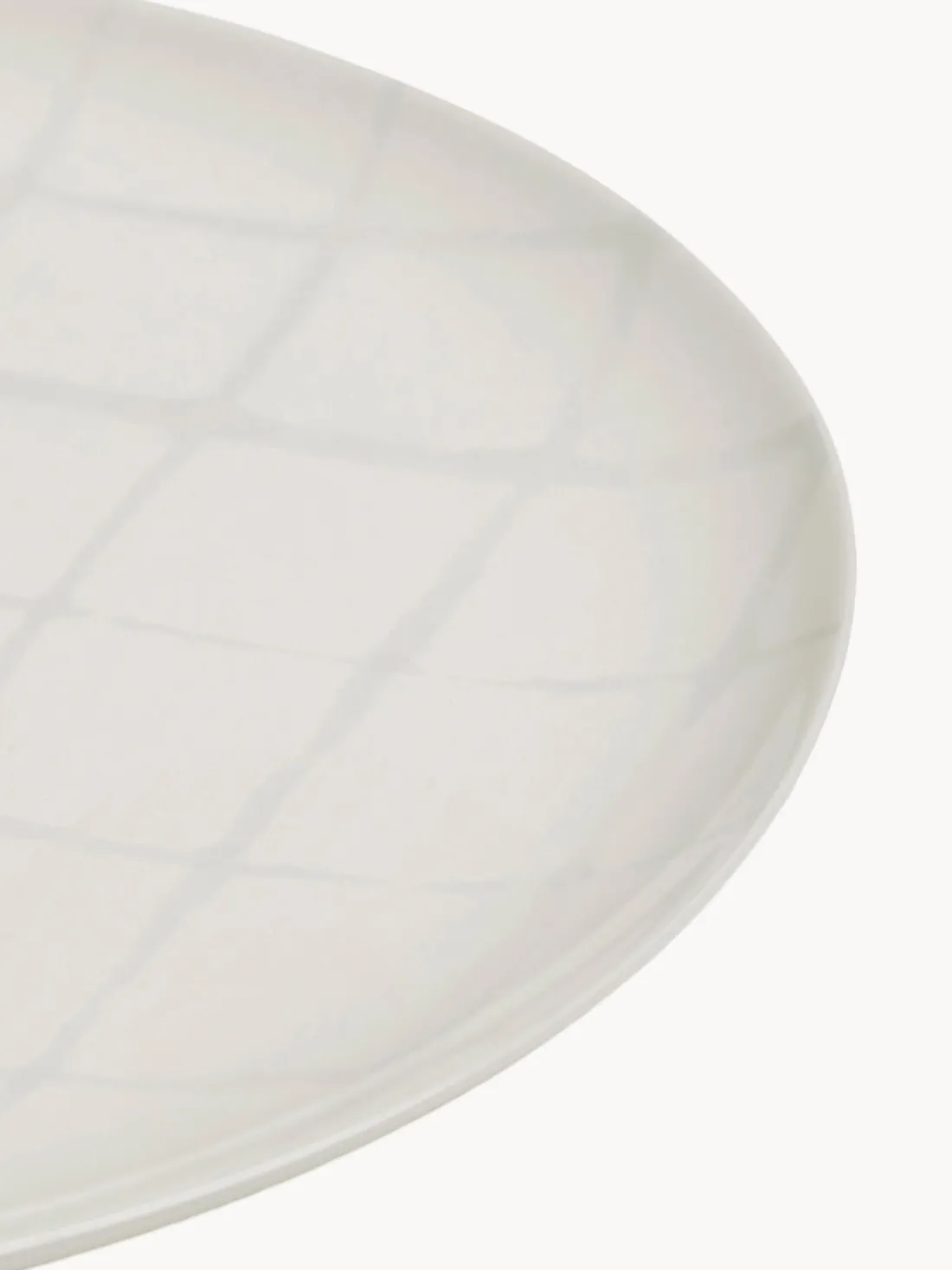 Plato de porcelana con esmalte reactivo Zuma, 2 uds.