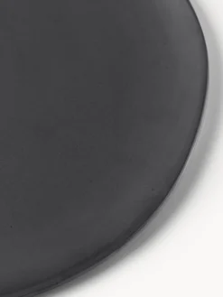 Plato llano de cerámica Flow
