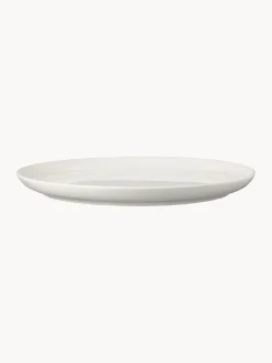 Plato llano de porcelana Fine Bone China Jade Lift